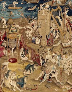 El jardín de las delicias. ca. 1560 (tapiz) de Hieronymus (after) Bosch