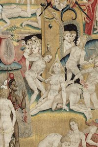 El jardín de las delicias. ca. 1560 (tapiz) de Hieronymus (after) Bosch