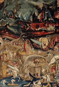 El jardín de las delicias. ca. 1560 (tapiz) de Hieronymus (after) Bosch