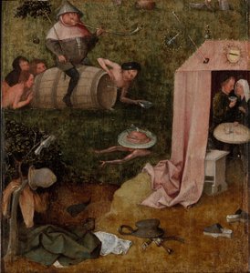 Una alegoría de la intemperancia de Hieronymus Bosch