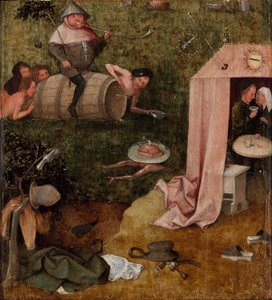 Una Alegoría de la Intemperancia de Hieronymus Bosch