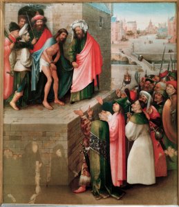 La presentación de Cristo al pueblo de Hieronymus Bosch