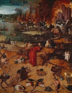 La tentación de San Antonio de Hieronymus Bosch