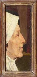 Cabeza de una anciana