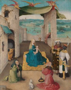 Adoración de los Reyes Magos de Hieronymus Bosch