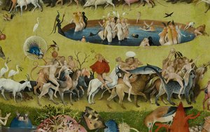 El jardín de las delicias, 1490-1500 de Hieronymus Bosch