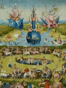 El jardín de las delicias, 1490-1500 de Hieronymus Bosch