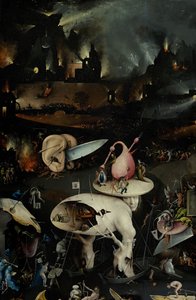 El jardín de las delicias, 1490-1500 de Hieronymus Bosch