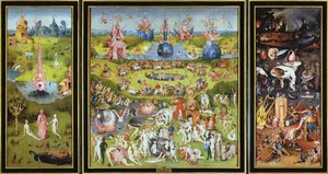 El jardín de las delicias, 1500s de Hieronymus Bosch