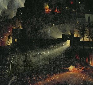 El jardín de las delicias, c.1500 (detalle) de Hieronymus Bosch