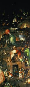 El Juicio Final (Retablo): Interior del Ala Derecha de Hieronymus Bosch