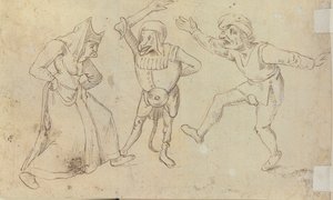 Tres figuras danzantes
