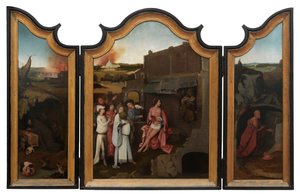 Tríptico de Job, c.1500-24 (óleo sobre tabla)