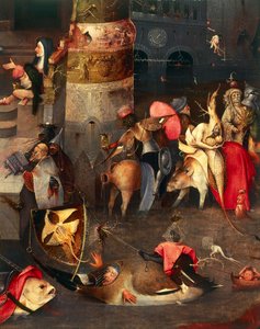 Tríptico de la Tentación de San Antonio (panel central)
