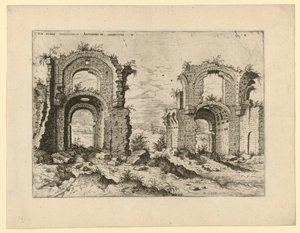 Las termas de Antonio Piо de Hieronymus Cock