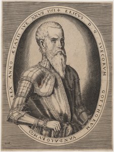 Erico XIV, rey de Suecia de Hieronymus Cock