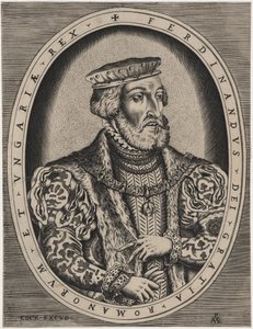Fernando I, emperador romano de Hieronymus Cock