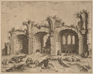 La Basílica de Constantino de Hieronymus Cock