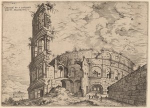 Vista del Coliseo de Hieronymus Cock
