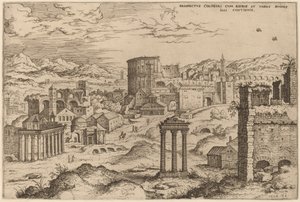 Vista del Foro de Hieronymus Cock