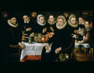 La familia de Adrien de Witte (1555-1616) 1608 de Hieronymus Francken