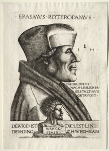 Erasmo de Rotterdam de Hieronymus Hopfer