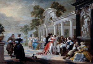 El juego de la mano caliente de Hieronymus Janssens