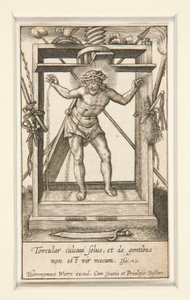 Cristo en el lagar de Hieronymus Wierix