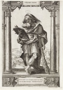 H. Santiago el Menor
S. Iacobvs Minor (título en el objeto)
Cristo y los doce apóstoles, y San Pablo (título de la serie)