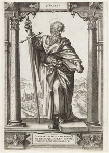 H. Pablo de Tarso
S. Pavlvs (título en el objeto)
Cristo y los doce apóstoles, y San Pablo (título de la serie)