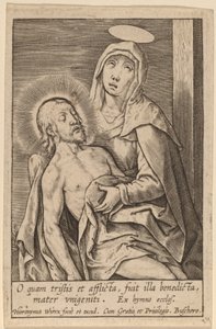O quam tristis et afflicta... de Hieronymus Wierix