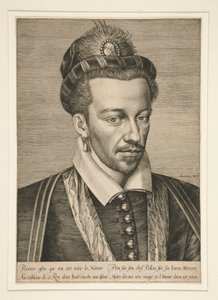 Retrato de Enrique III de Hieronymus Wierix