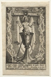 La sangre del Redentor de Hieronymus Wierix