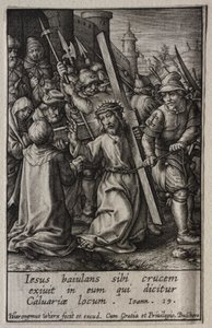 La Pasión: Cristo cargando la cruz