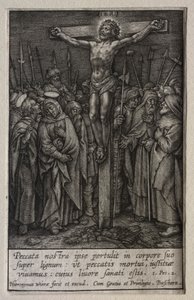 La Pasión: La Crucifixión de Hieronymus or Jerome Wierix
