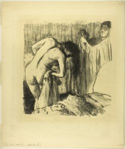 Después del baño III de Hilaire Germain Edgar Degas