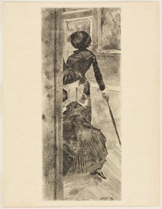 Mary Cassatt en el Louvre: La Galería de los Cuadros de Hilaire Germain Edgar Degas