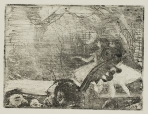 En escena I de Hilaire Germain Edgar Degas