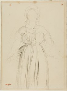 Estudio para un retrato de Marguérite de Gas de Hilaire Germain Edgar Degas