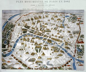 El Nuevo París. c.1867 (grabado) de Hilaire Guesnu
