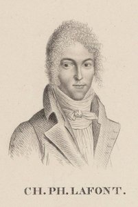 Retrato del violinista y compositor Charles Philippe Lafont de Hilaire Ledru