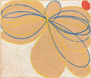 Grupo V, La estrella de siete puntas, No. 1 Serie de la estrella de siete puntas, 1908 de Hilma af Klint
