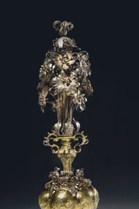 Copa de Minerva de Medingen, c.1650 (plata y vermeil) de Hinrich Ohmssen