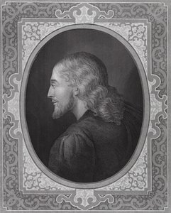 La única semejanza verdadera de nuestro Salvador (grabado) de Hippolyte (1797 1856) (after) Delaroche