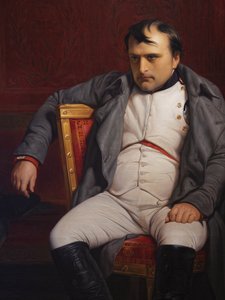 Napoleón I en Fontainebleau, 31 de marzo de 1814 (detalle)