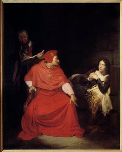 Juana de Arco y el Cardenal de Winchester en 1431