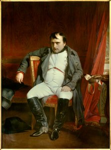 Retrato de Napoleón I en Fontainebleau el 31/03/1814