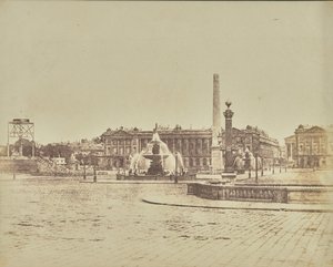 [Place de la Concorde] de Hippolyte Bayard