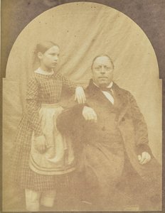 [Retrato de un hombre y una niña] de Hippolyte Bayard