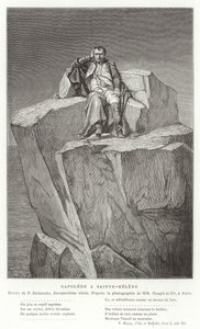 Napoleón en Santa Helena de Hippolyte Delaroche